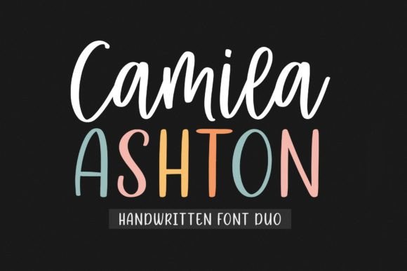 Camila Ashton: A Stylish Script for Branding