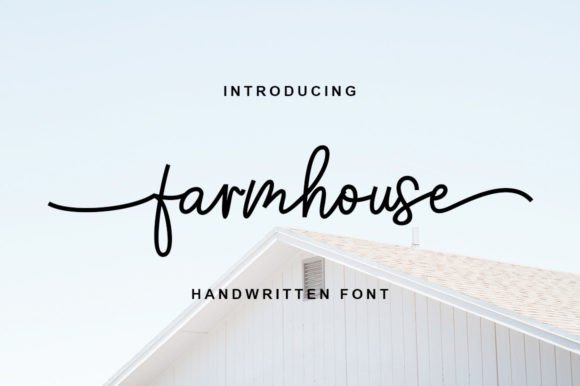 Farmhouse Font: A Handwritten Touch for Editorial Design