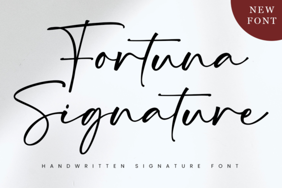 Fortuna Signature Font for Web Design
