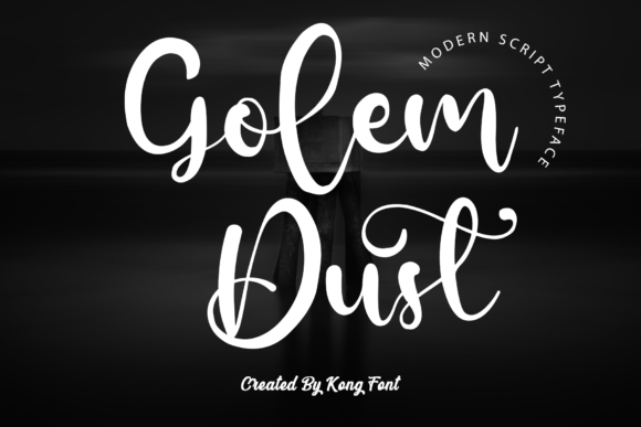 Golem Dust Font for Creative Projects