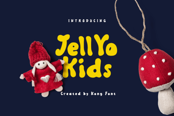 Jellyo Kids: A Playful Font for Business