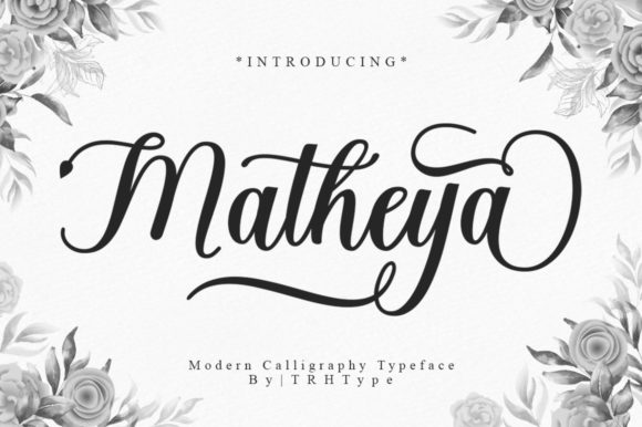 Matheya: A Stylish Script Font