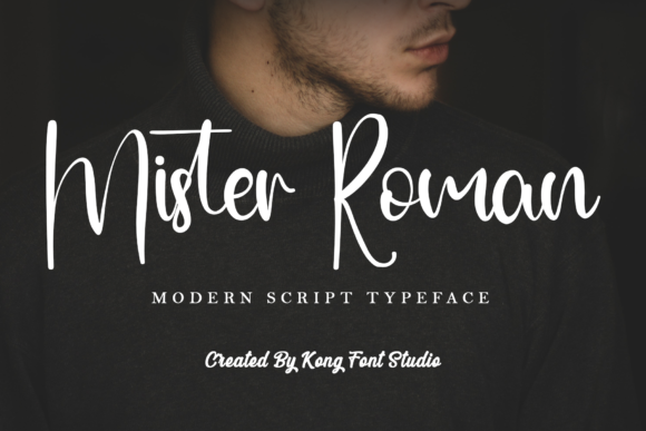 Mister Roman Font for Creative Makers