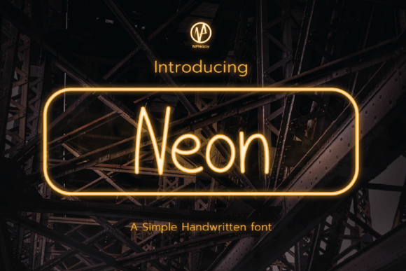 Neon: A Nostalgic Font for Web Design