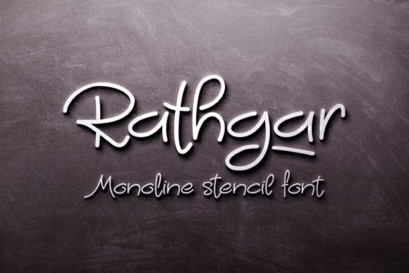 Rathgar Stencil: A Font for Polished Branding