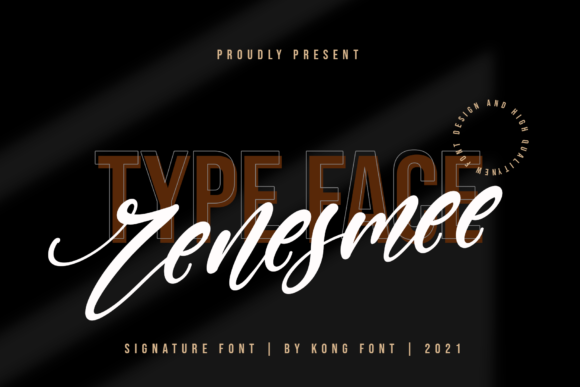 Renesmee: A Playful Script Font for Web Design
