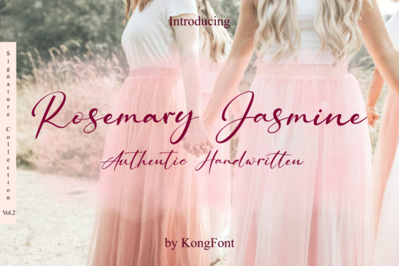 Rosemary Jasmine Font for Bold Campaigns