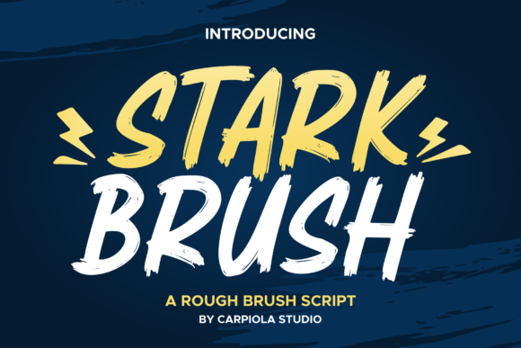 Stark Brush: A Bold Font for Business Branding