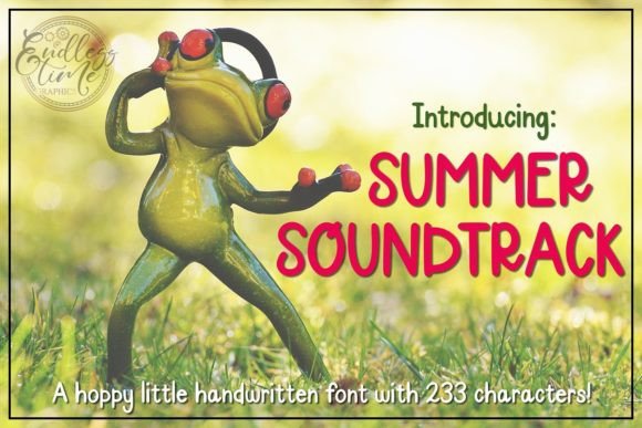 Summer Soundtrack Font