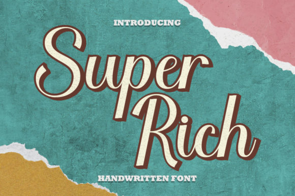 Super Rich Font for Bold Branding