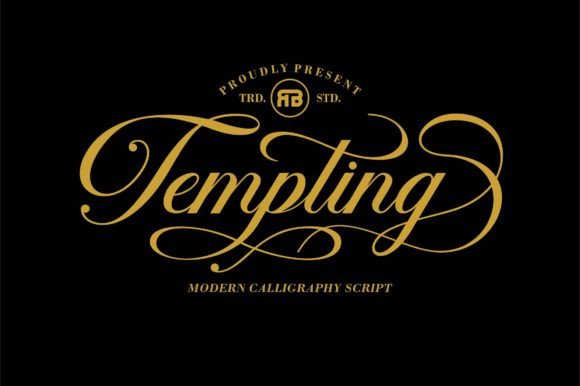Tempting: A Dazzling Script Font
