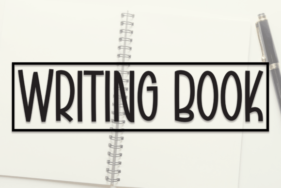 Writing Book Font for Impactful Design